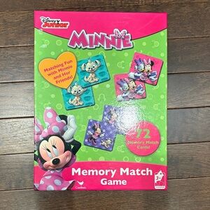 Disney Minnie Memory Match Game - 72 Cards - Preschool Educational Game